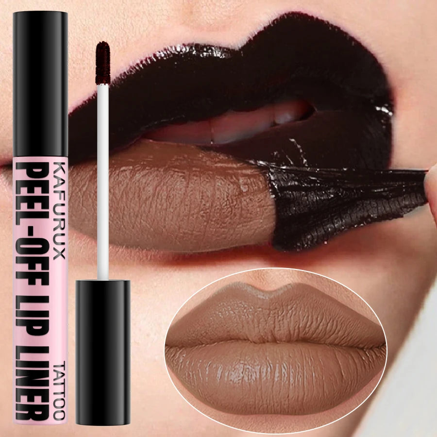 KAFURUX Peel-Off Lip Stain – 7 Colors, Waterproof & Long-Lasting