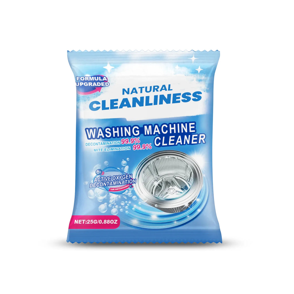 Jakehoe Washing Machine Cleaner Stain Remover Powerful Decontamination Regular Maintenance Mild Formula Washing Machine Descaler Oasis Select 25g