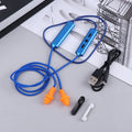 Imitation Labor Protection Ear Plugs Wired Bluetooth Headset For Work Noise Suppression Hearing Protection Oasis Select Blue