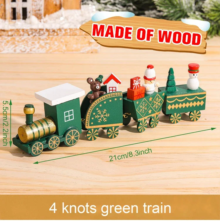 Christmas Decorations for Home Cristmas Ornament Christmas Train Merry Xmas Navidad Noel Gifts Happy New Year Oasis Select 1998L
