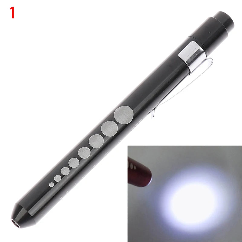 Oral Xamination Pen Light, Pen Flashlight, Pupil Examination Pen Light, Medical Pen Light With Pupil Gauge And Ruler Oasis Select MR-16