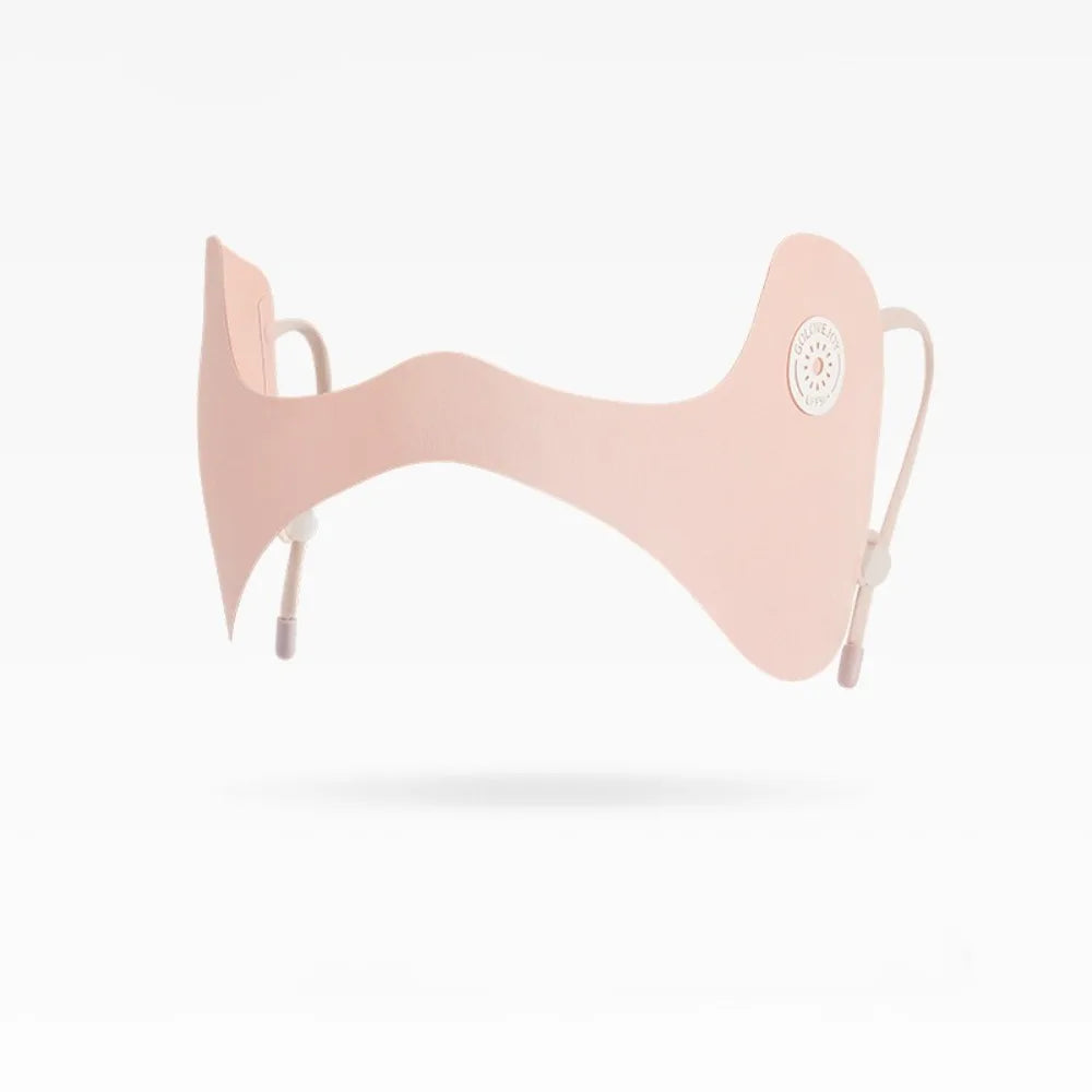 New Anti-UV Sunscreen Mask Eye Protection Sun Protection Face Mask Breathable Ice Silk Sunscreen Eye Patches Summer Oasis Select pink