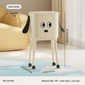 Bending-free high leg trash can, lovely design, suitable for living room, bedroom, kitchen and bathroom Oasis Select Upgrade