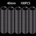 100PCS Coin Capsules Storage Holder Clear Plastic Case with 40mm Inner Diameter for Coin Collection Protection Oasis Select China Mainland