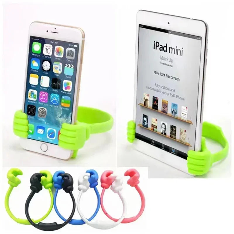 1/3/5pcs Cell Phone Stand Holder Lazy Holder Universal Flexible Bracket Tablet Phone Stand For IPhone 17 Samsung Xiaomi Huawei Oasis Select