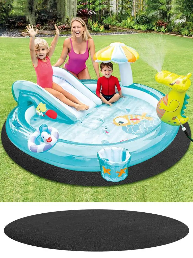 Swimming Pool Liner Pre-Cut Puncture Resistant Pond Accessories Garden Aboves Ground Pool Liner Pad Outdoor Summer Pond Liner Oasis Select
