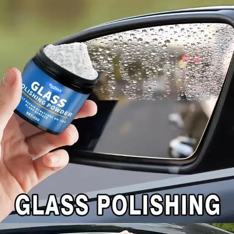 Glass Polishing Powder Professional Car Windshield Scratch Remover Glass Polishing Scratch Remover Repair Auto Care Accessories Oasis Select