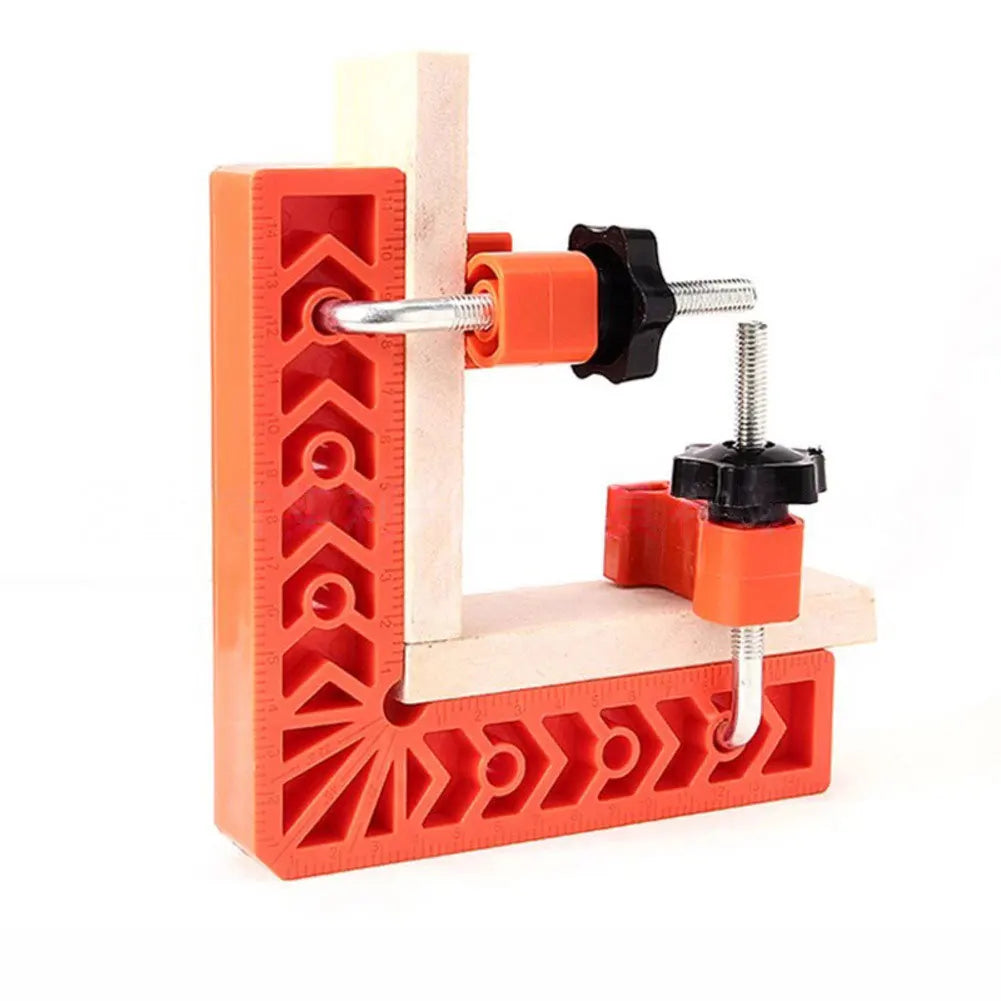  Right Angle Fixing Clip 90 Degree L-shaped Positioning Squares Right Angle Clamps Woodworking Carpenter Tool Oasis Select