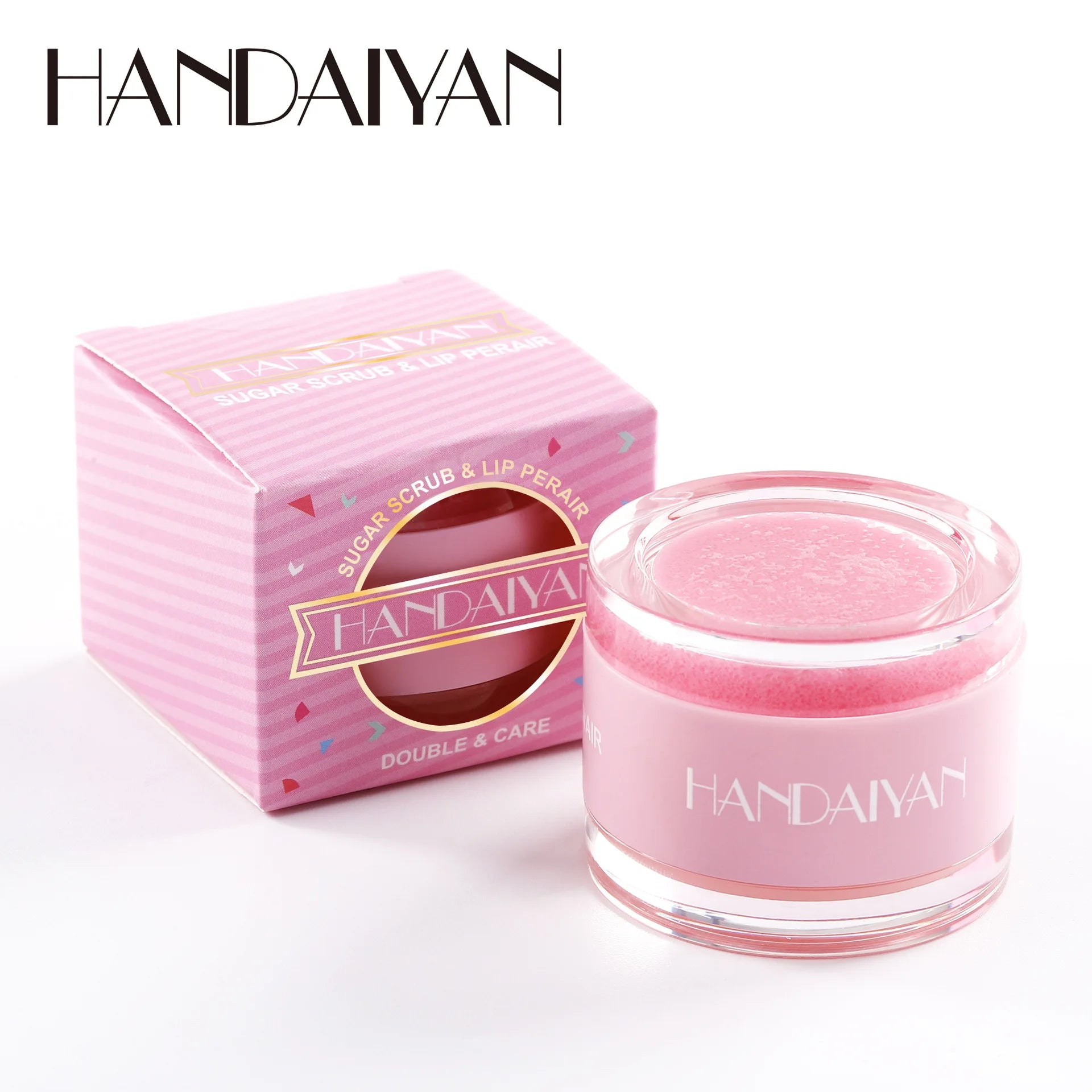 HANDAIYAN 2-in-1 Lip Scrub Balm & Exfoliating Moisturizer