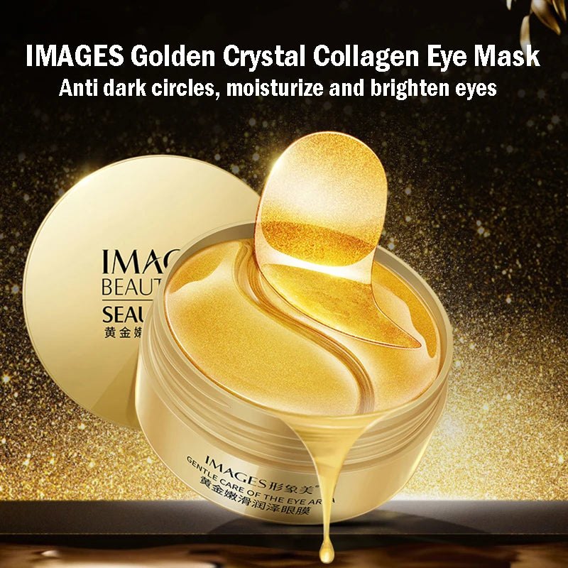 Gold Crystal Collagen Eye Mask – Dark Circles & Puffiness Eye Mask Patches Oasis Select