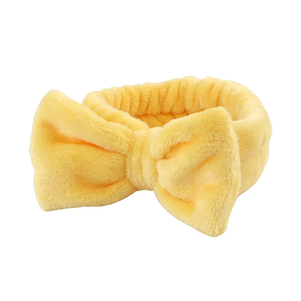 1/2/3PCS Face Wash Wristbands Headband Makeup Hair Care Headband Wash Headband For Washing Your Face Hair Bands For Women Oasis Select Yellow 1Pcs