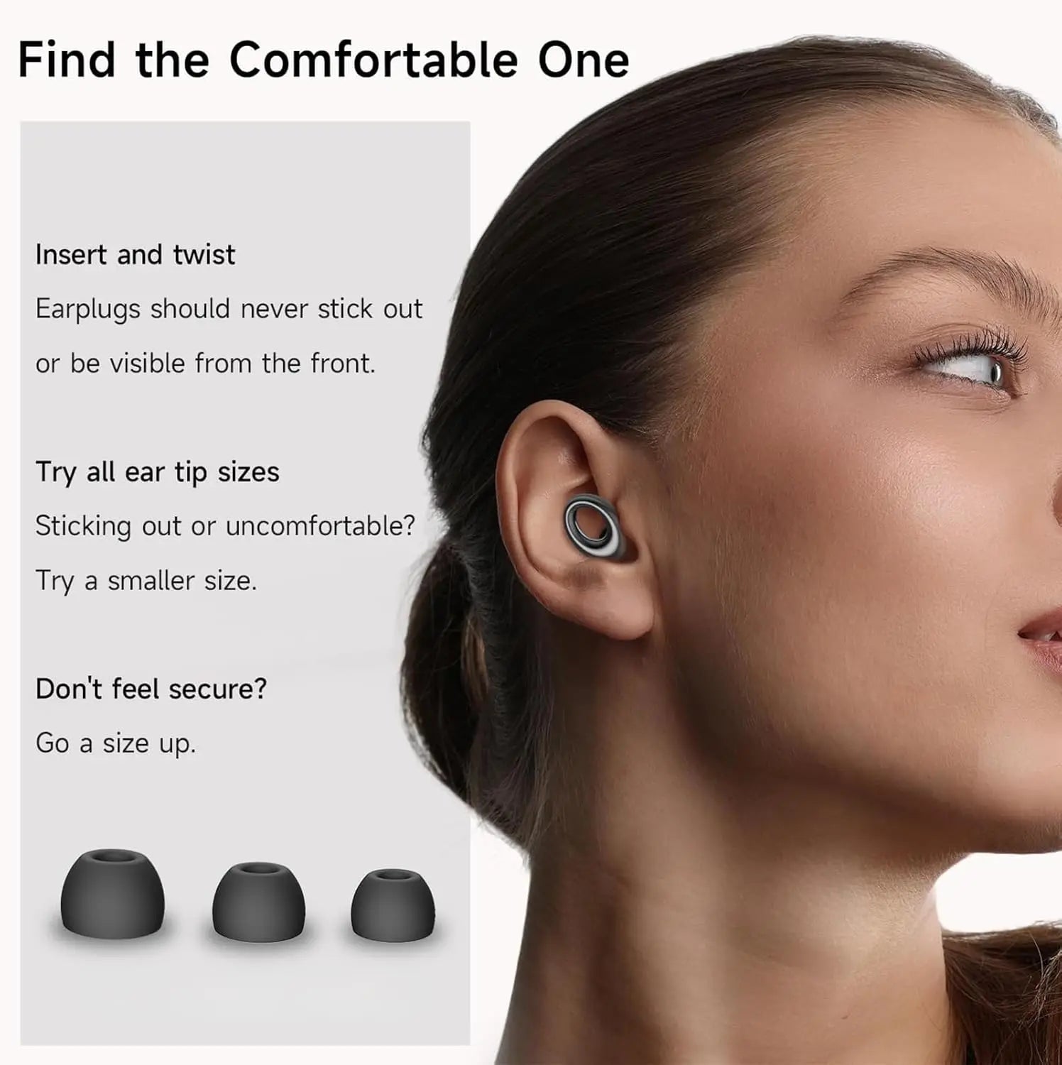 Silicone Earplugs Reusable Noise Reducing Soft Sleep Ear Plugs with Storage Case Travel Concert Work Hearing Protection Oasis Select