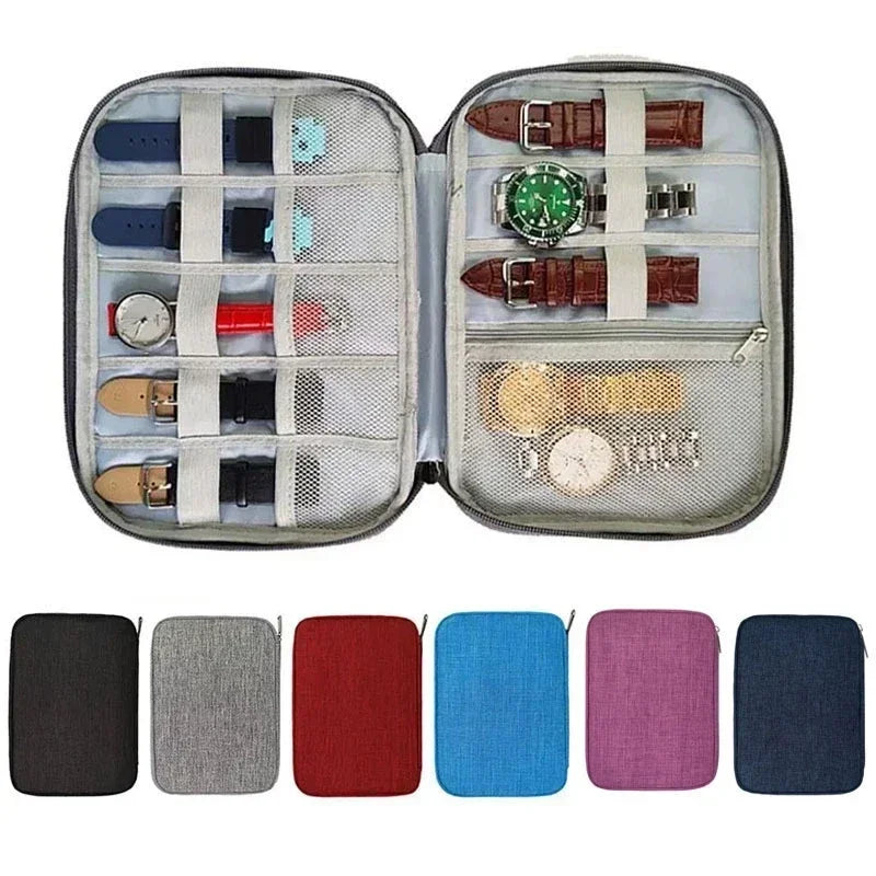 For apple watch watchband storage box Travel pouch strap boxes Multifunction Watch Strap organizer box watchband storage case Oasis Select