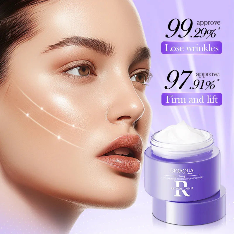 BIOAOUA Retinol Firming Face Cream – Collagen & Brightening