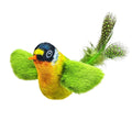 Hanging Cat Toy Real Feathers Catnip Dangling Interactive Teaser Kitten Pet Supplies Indoor Play Exercise Gift Cats New 2026 Oasis Select Green