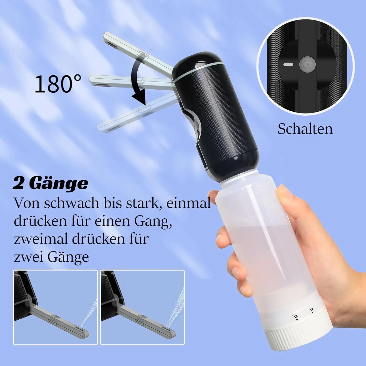 Portable Bidet for Travel, USB Rechargeable Electric Travel Bidet Sprayer Waterproof Handheld Bidet for Women Men Baby Cleaning Oasis Select