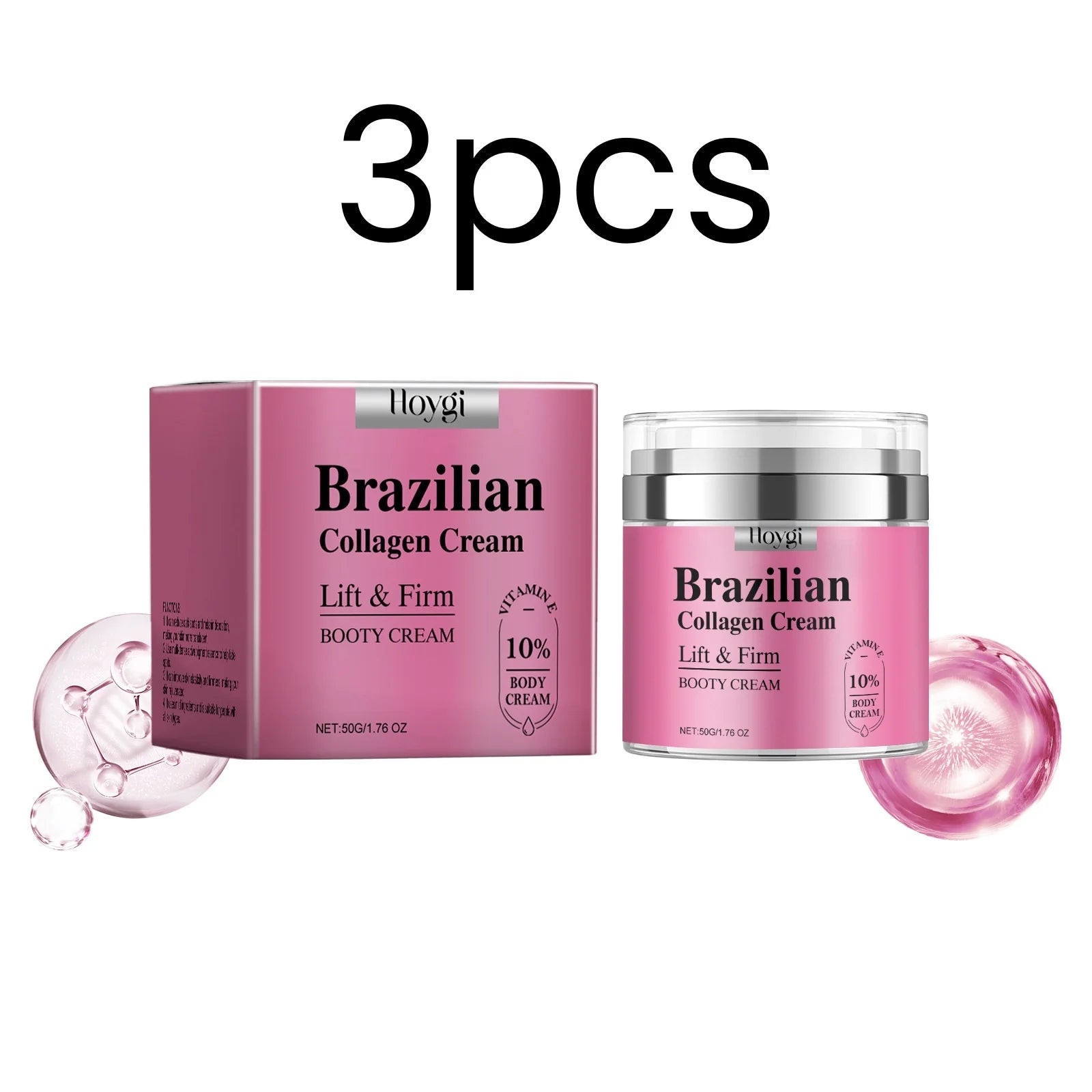 Hoygi Butt Firming & Lifting Cream – Deep Moisturizing 50g Body Firming Cream Oasis Select 3pcs
