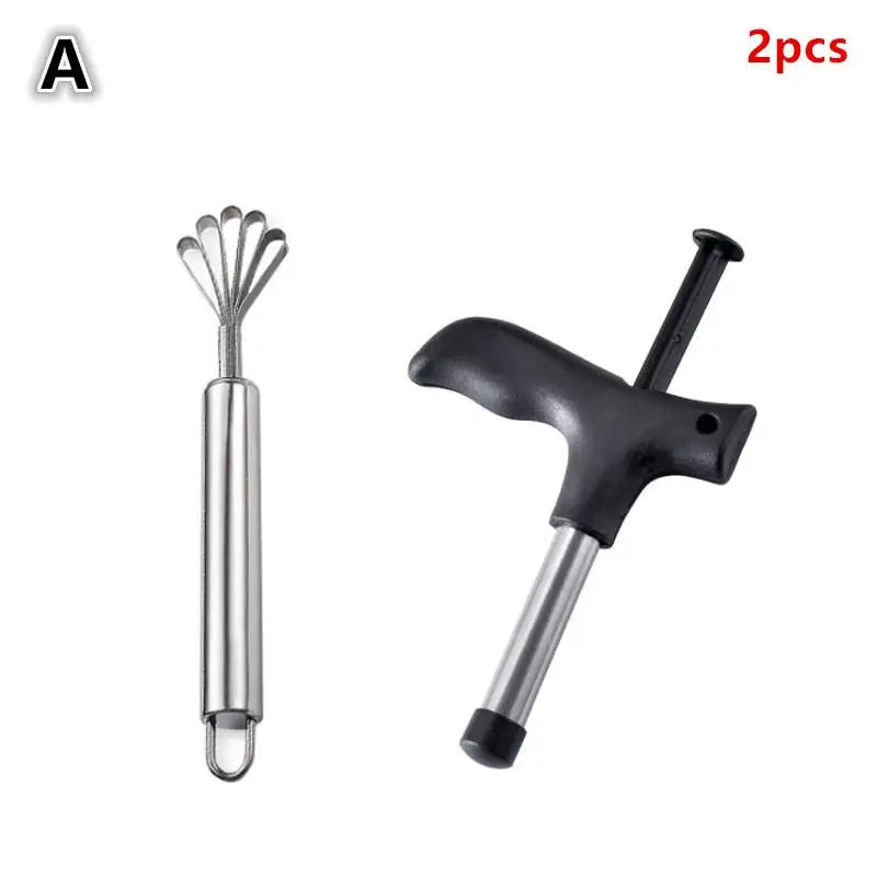 Creative Dual-Purpose Coconut Opener Hand Hole Puncher Hammer Kitchen Gadget Fresh Coconut Water Breaker Tool Oasis Select A