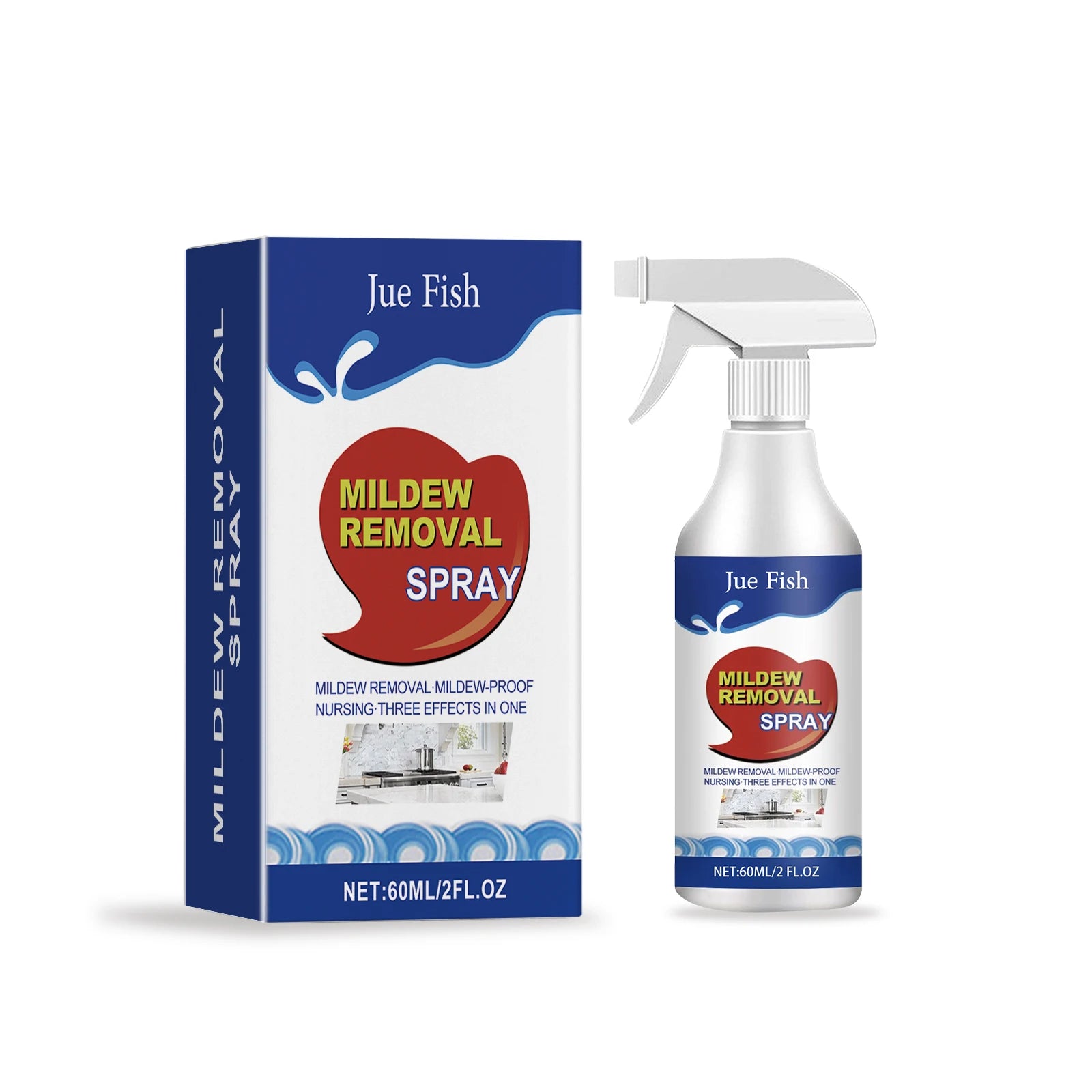Mildew Removal Spray – Tiles, Bathtubs & Mould Cleaner 60ml Mould Removal Spray Oasis Select 60g boxed