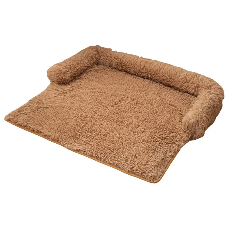2025 New Style Sofa Pet Pad, Plush Dog Bed, Warm and Anti-slip Pet Sleeping Sofa Pad for Autumn and Winter Oasis Select