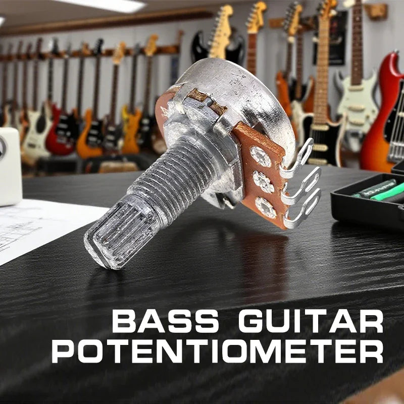 A500K B500K A250K B250K A50K B50K A25K B25K Potentiometer Splined Small Pot Electric Guitar Bass Effect Amp Tone Volume18mm Oasis Select