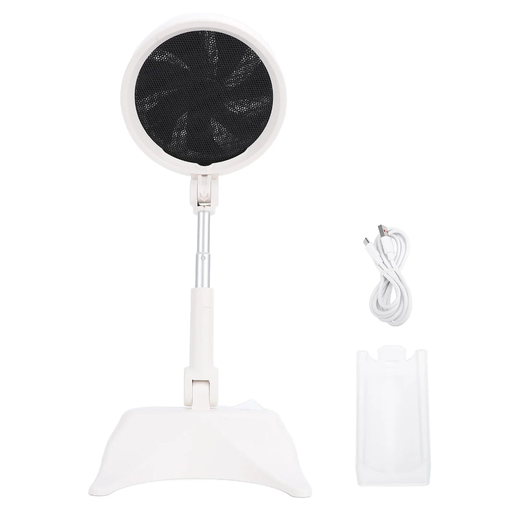 Portable Tabletop Range Hood 8W 3-Speed Foldable Exhaust Fan