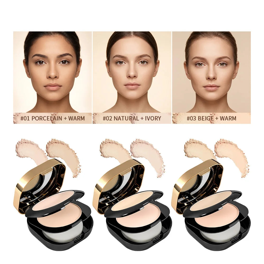 Collagen Contour Setting Powder – 2 Shades, Matte & Waterproof Contour Setting Powder Oasis Select