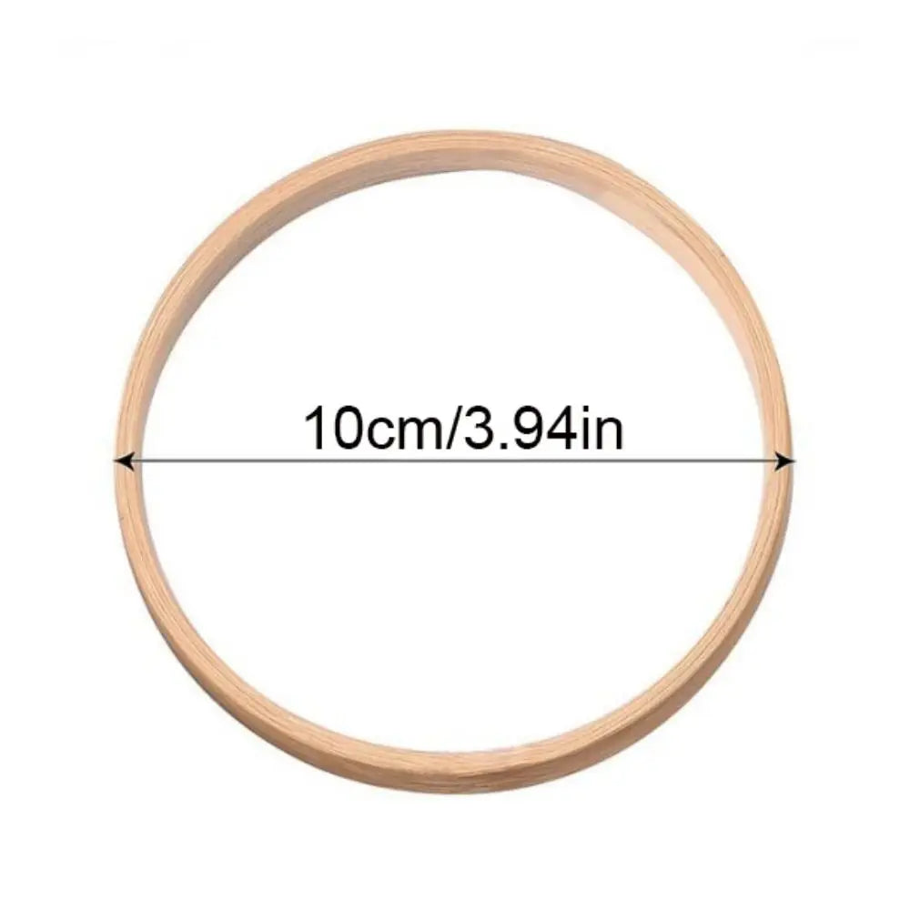 Bamboo Wreath Hoop Ring 10–30cm | DIY Crafts & Floral Décor