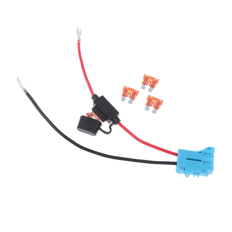Efficient Peg Perego 12V SLA Battery Connector with Fuse and Wiring Harness Oasis Select