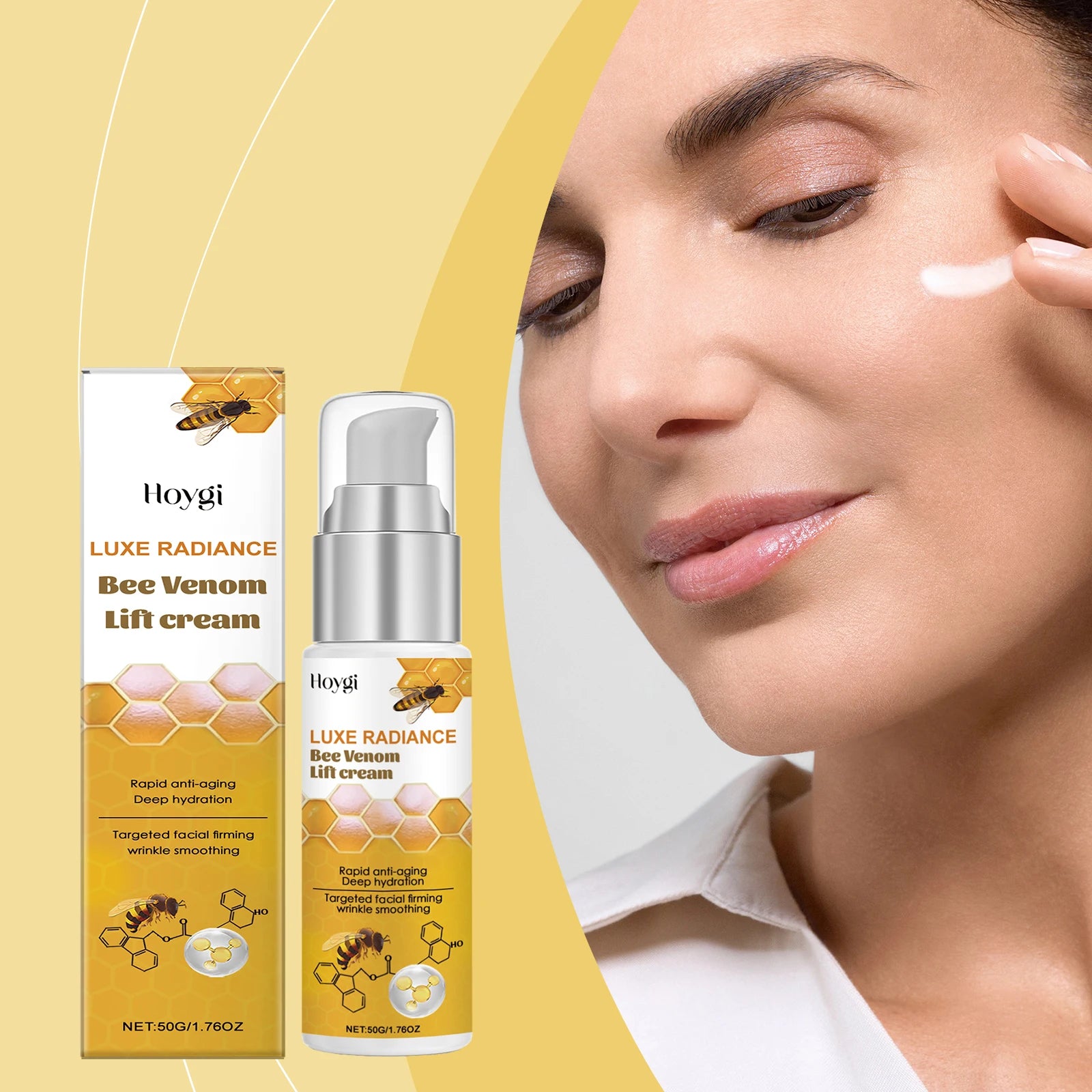 Hoygi Bee Venom Face Cream – Anti-Wrinkle Lifting & Firming