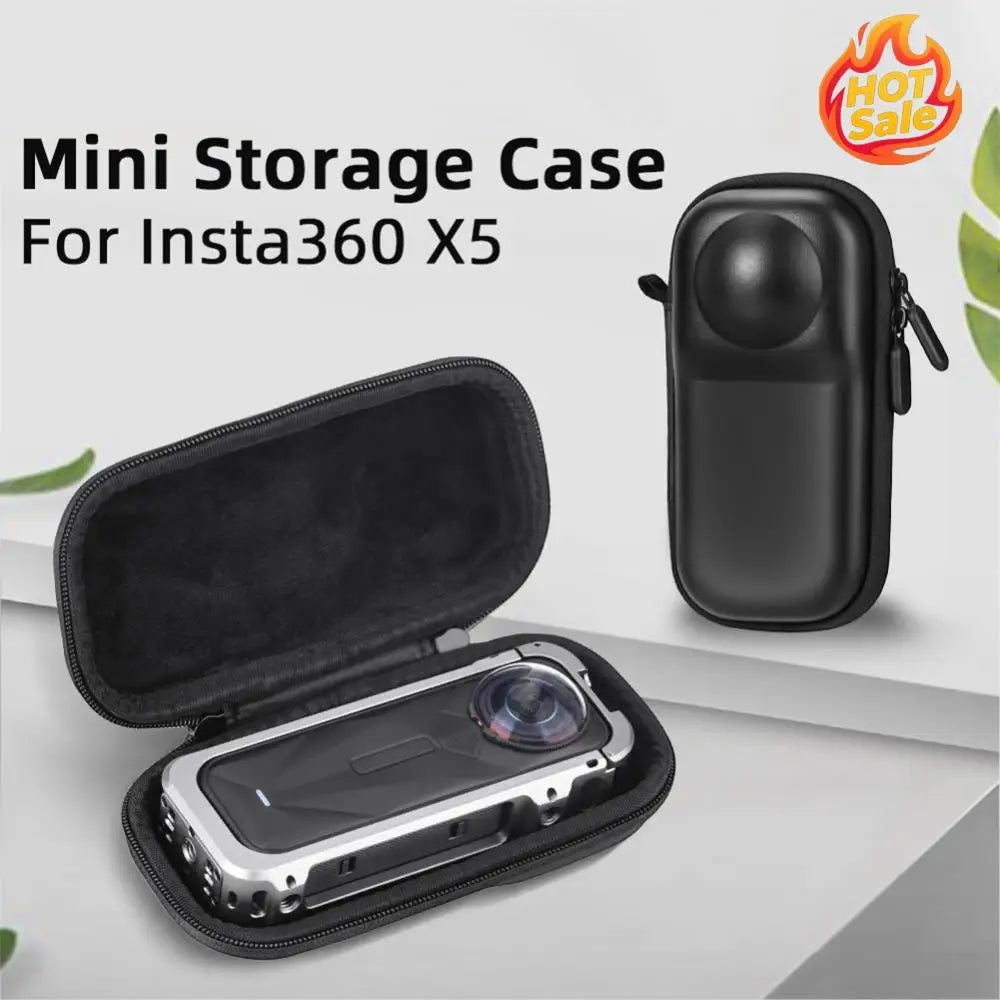 Protective Case Hard Shell Travel Storage Case Portable Camera Bag for Insta360 X5 Camera Accessories Oasis Select