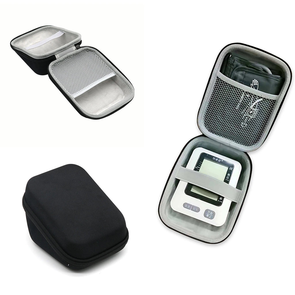 Portable Protective Case Outdoor Home Travel Storage Case Arm Blood Pressure Monitor Carrying Case for Omron 10 Series Oasis Select