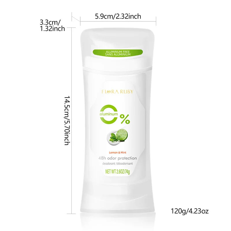 Deodorant Women Aluminum Free Antiperspirant Honey Peach Stick 72H Lavender Scent Long lasting fragrance Deodorants 74g/2.6 Oz Oasis Select