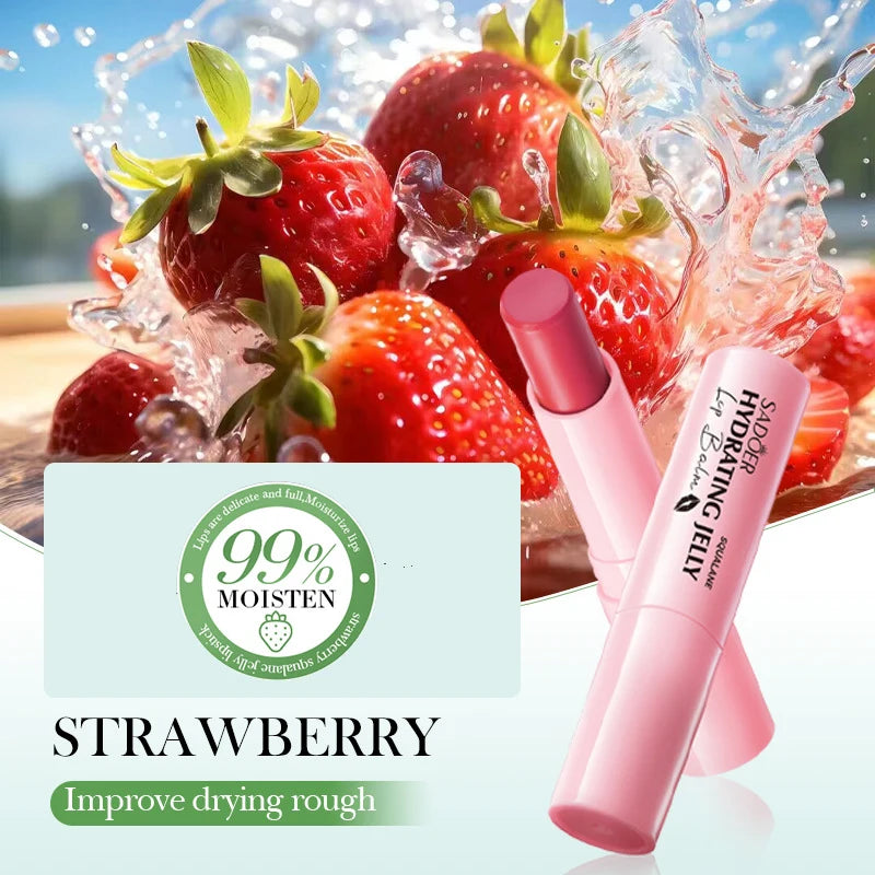 SADOER Fresh Fruit Lip Balm – Moisturizing & Nourishing Lip Balm Oasis Select