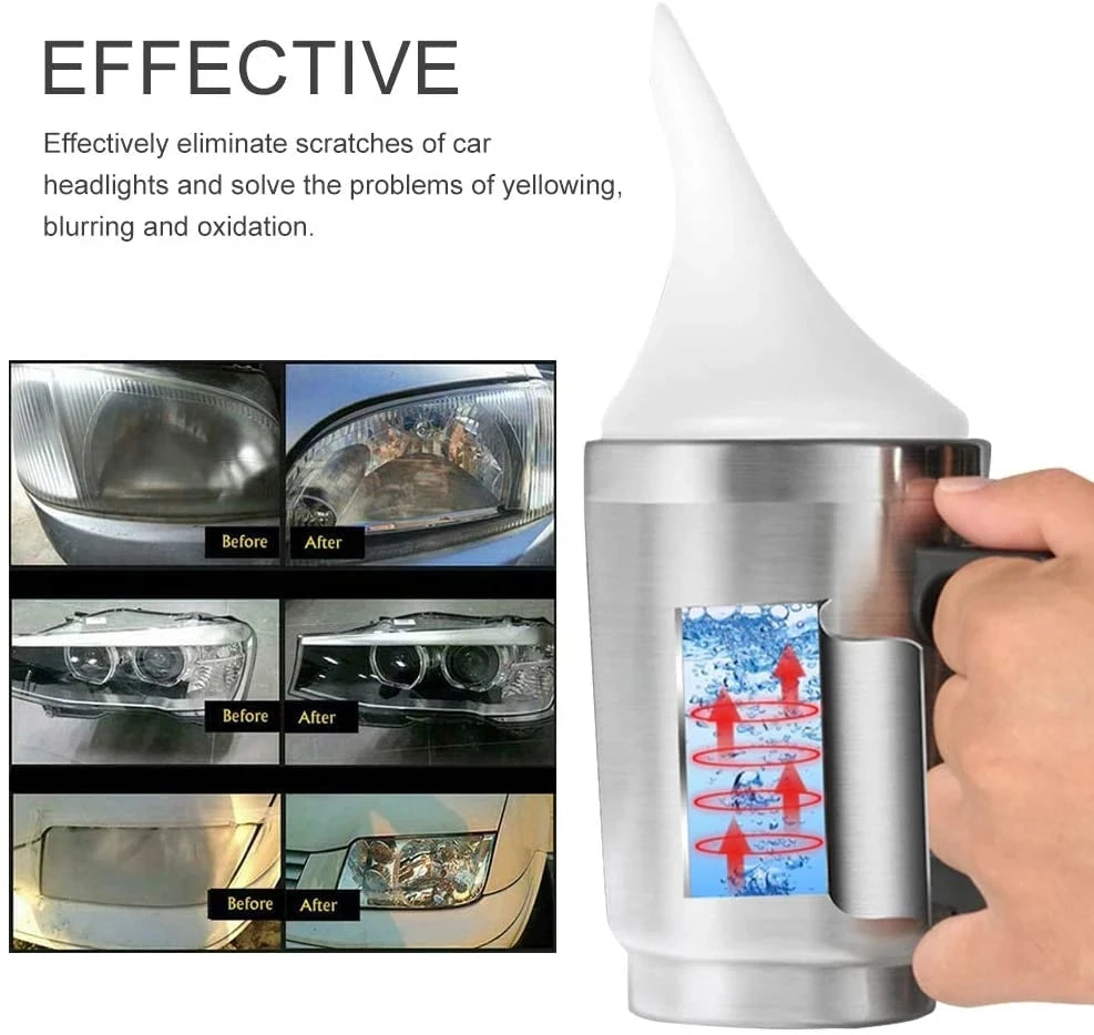 Car Headlight Repair Fluid Headlight Polishing Restoration Chemical Polishing The Headlights Restoration Kit Tool Liquid Repair Oasis Select