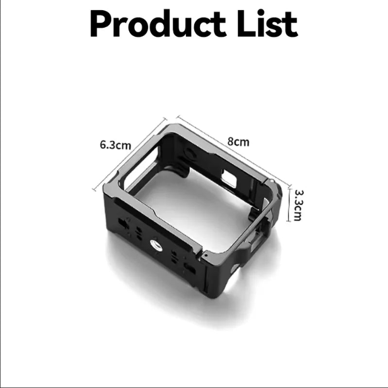 Insta360 GO Ultra Protective Cage | Cold Shoe & LED Mount