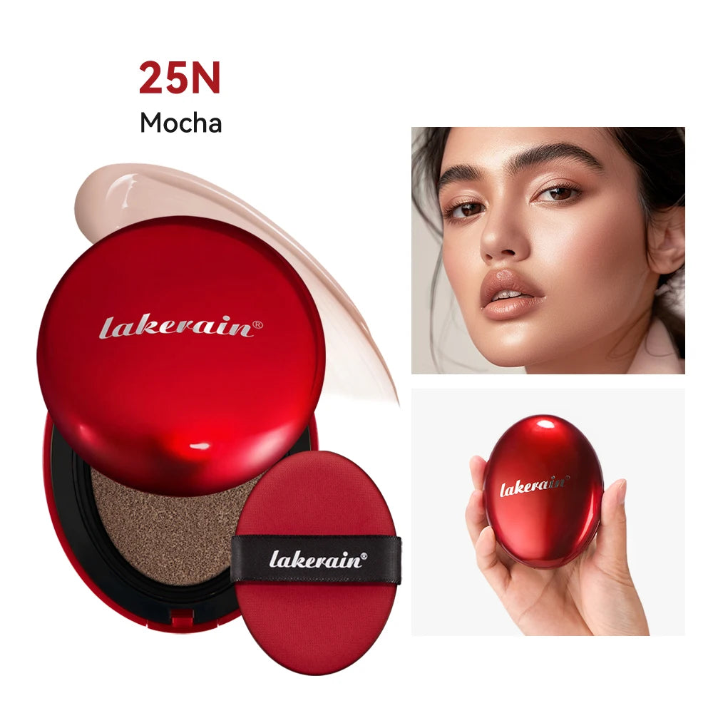 Long-lasting Coverage Foundation Sun Protection Cushion Foundation Semi-Matte Finish 72-Hour Wear Face Base Makeup Cosmetics Oasis Select 25N