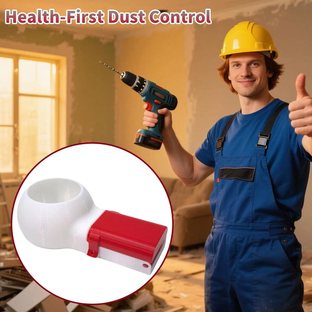 Rotating Drill Bit Dust Collector Box – Drilling & Grinding Drill Dust Collector Oasis Select