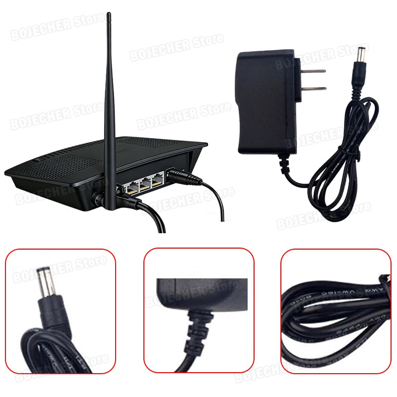 5V 2A AC Power Supply Adapters DC 5.5mm × 2.1mm Ports For T95 H96 Tanix Android TV Box Router Monitor Desk Lamp EU US Plug Oasis Select