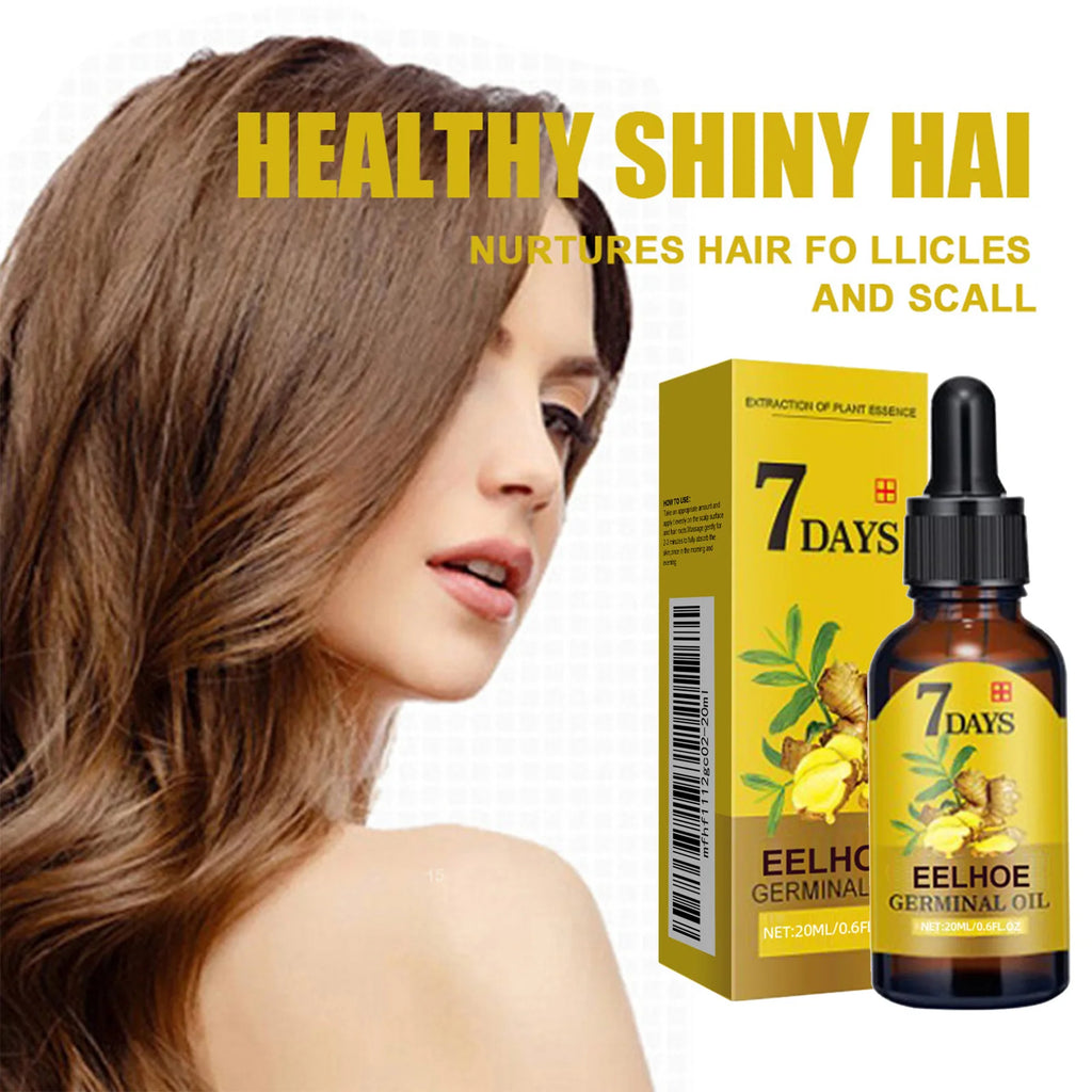 Eelhoe Ginger Hair Growth Oil – Anti Hair Loss Scalp Serum Hair Growth Serum Oasis Select