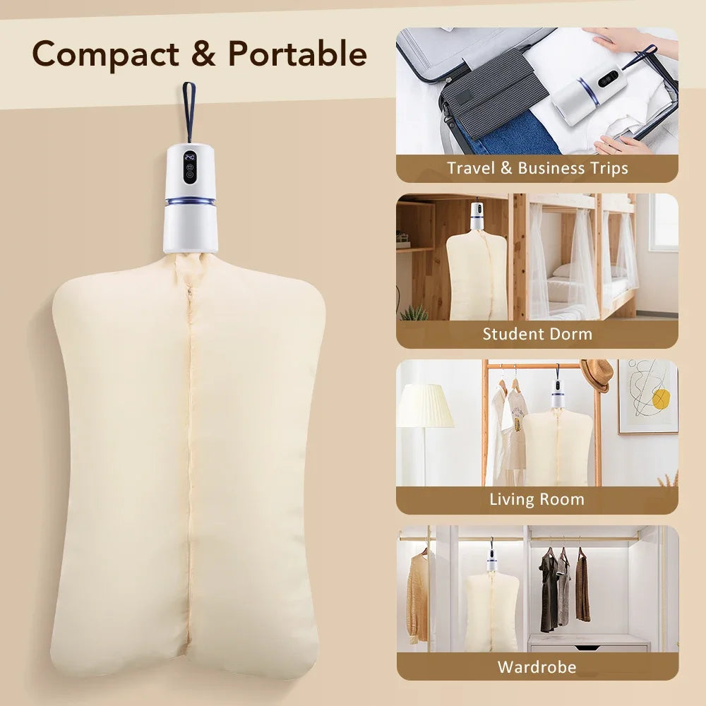 Portable Mini Clothes & Shoe Dryer 200W | Travel Laundry Dryer