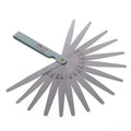 17-Blade Metric Feeler Gauge 0.02–1mm | Engine Valve Tool