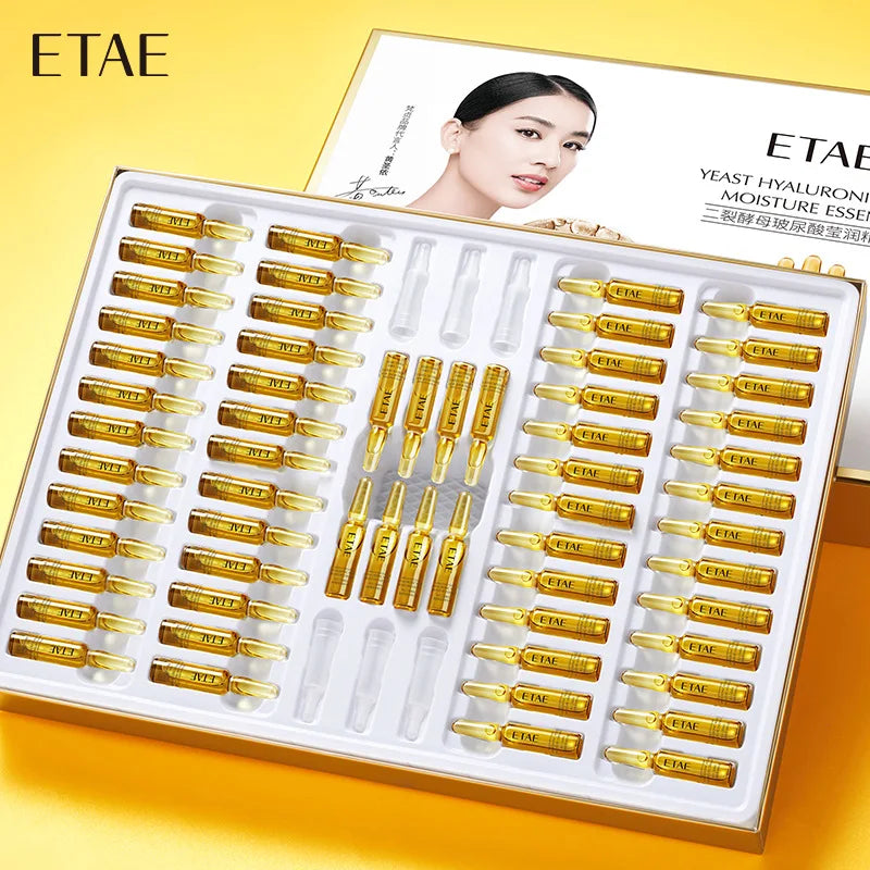 60 Pieces Nicotinamide Essence Set, Hyaluronic Acid Moisturizing Skin Care Serum, Autumn and Winter Beauty Salon Essence Sets Oasis Select Hyaluronic acid