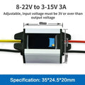 12V24V To 3V 3.3V 3.7V 4.2V 5V 6V 7.5V 9V 12V Power Supply Voltage Converter Buck Step-Down Module DC To DC Converter For Car Oasis Select 8-22V to 3-15V