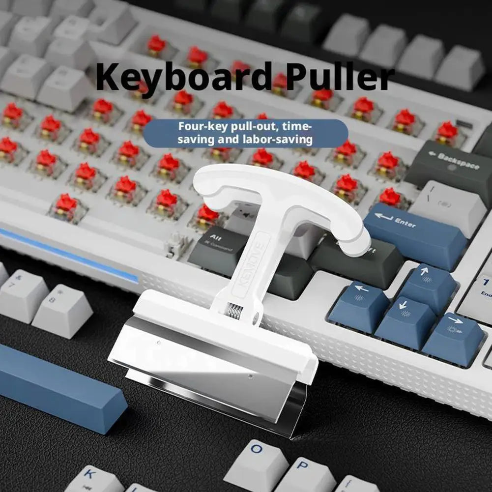 Keycap Puller Tool – 4-Key Remover for Mechanical Keyboards