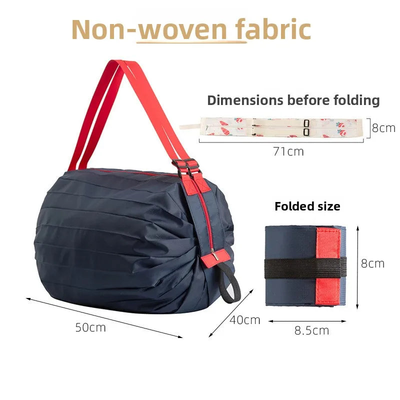 Convenient foldable storage bag with handle portable travel camouflage handbags large capacity shopping bag Oasis Select