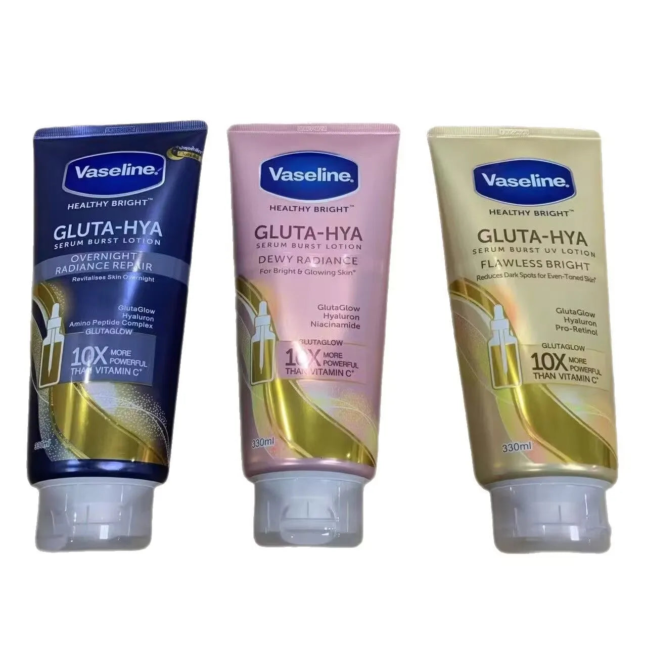 330ml For Vaseline Night Whitening Body Cream Rose Nicotinamide Moisturizing White Large Bottle Light Oasis Select