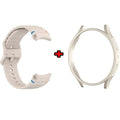 Silicone Case + Strap for Samsung Galaxy Watch 7/6/5/4 40 44mm Watch Band & Case Oasis Select 2pack Star-Star Galaxy Watch 7 44mm