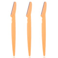 3/4/10Pcs Eyebrow Trimmer Face Blade Shaver Portable Eye Brow Epilation Hair Removal Safety Eyebrow Cutting Woman Makeup Tools Oasis Select 3Pcs Yellow