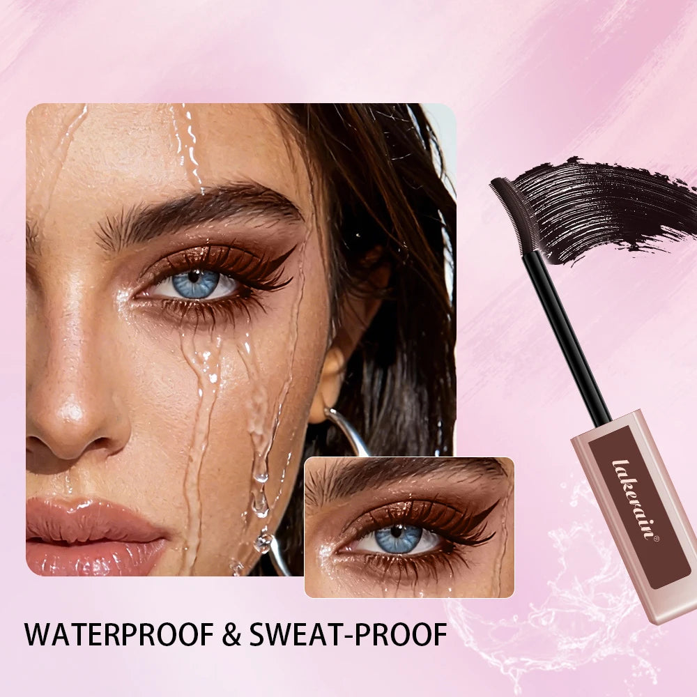 Lakerain 4D Waterproof Mascara – Volumizing & Lengthening